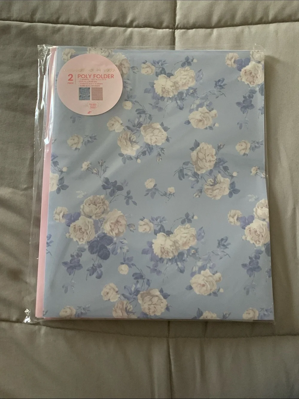 NWT LoveShackFancy x Target 2-pack poly folders